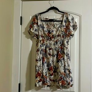 XL Floral spring/summer dress